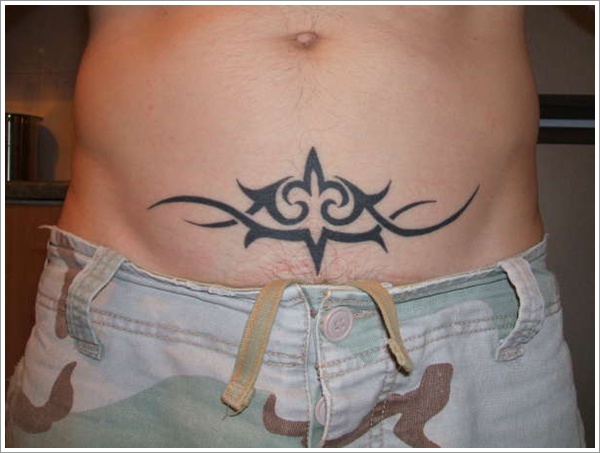 stomach Tattoo Designs (1)