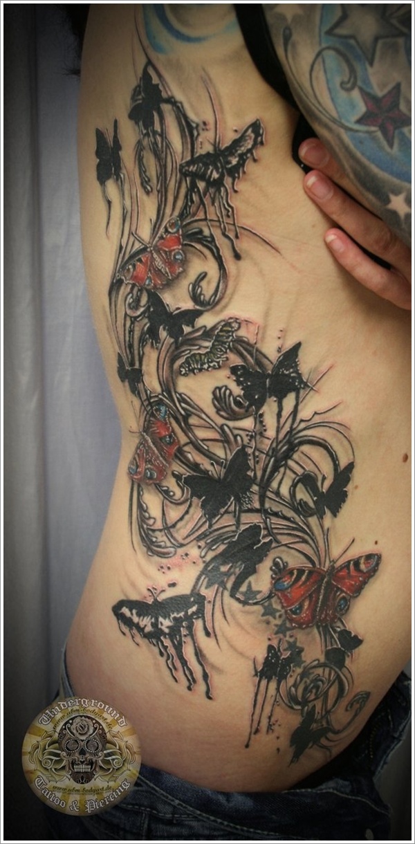 stomach Tattoo Designs (10)