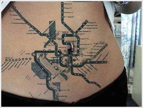 stomach Tattoo Designs (15)