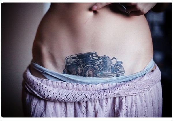 stomach Tattoo Designs (16)