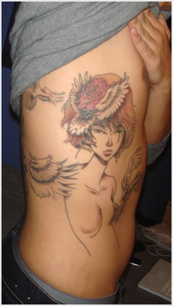 stomach Tattoo Designs (4)