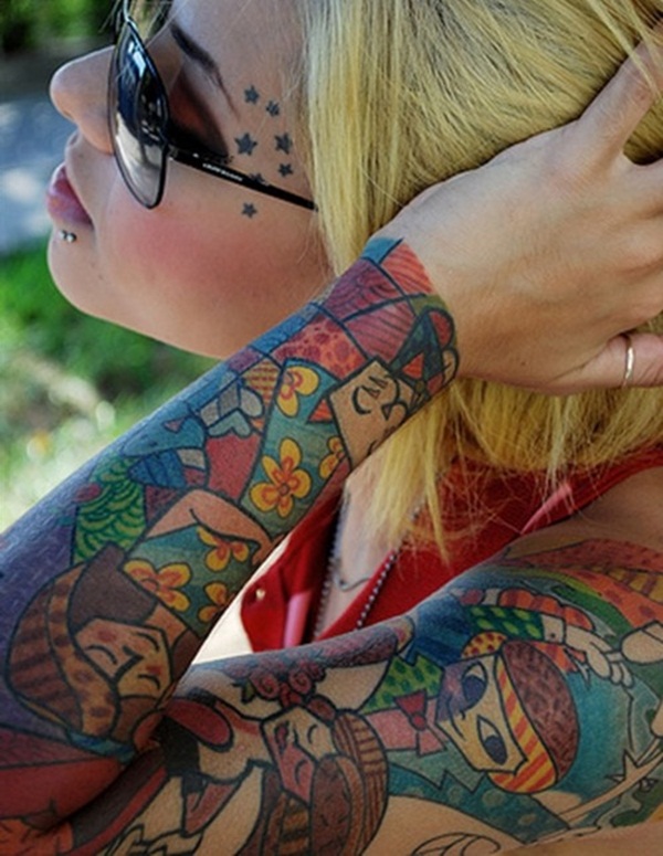 Arm tattoo designs for girls (11)