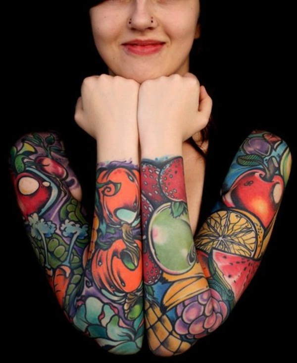 Arm tattoo designs for girls (28)