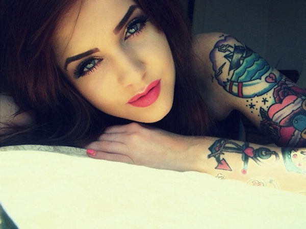 Arm tattoo designs for girls (31)