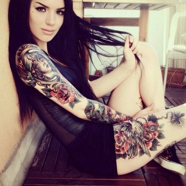 Arm tattoo designs for girls (33)