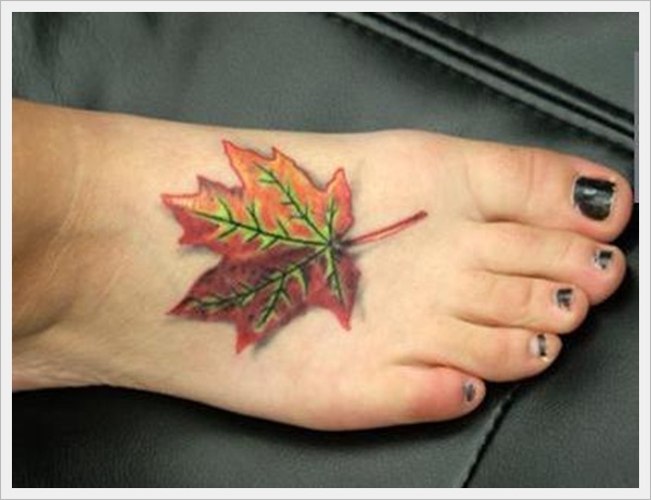 Leaf Tattoo Designs (15)