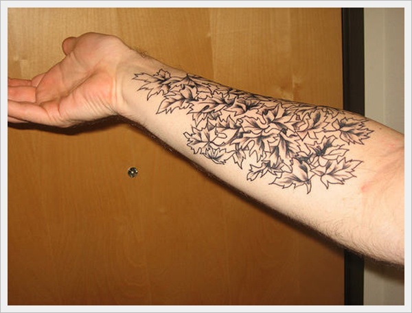 Leaf Tattoo Designs (16)