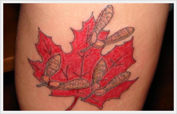 Leaf Tattoo Designs (24)