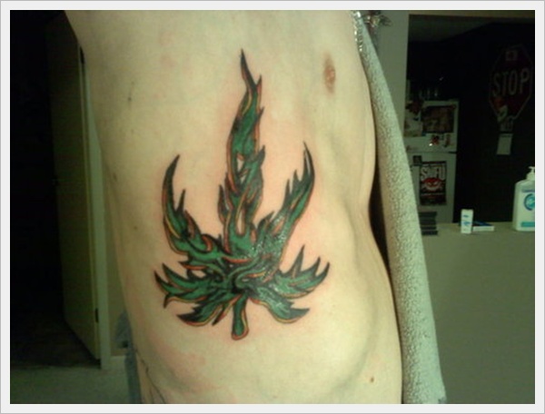 Leaf Tattoo Designs (25) .