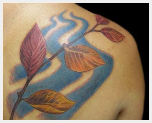 Leaf Tattoo Designs (5)