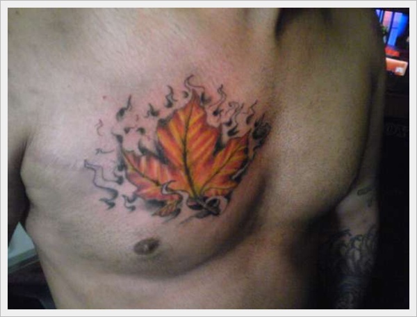 Leaf Tattoo Designs (7)
