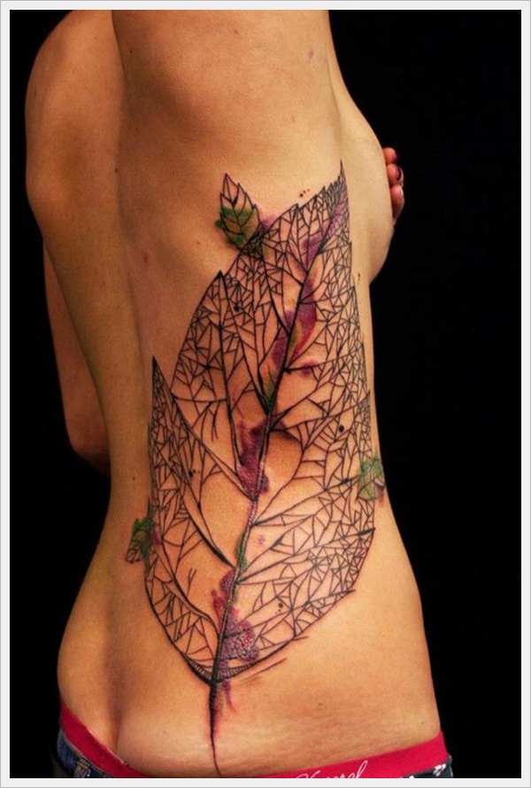 Leaf Tattoo Designs (9)