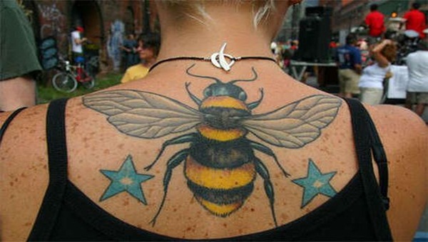 Bee tattoo designs (10)