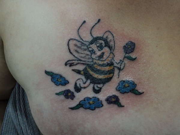 Bee tattoo designs (14)