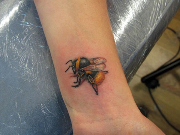 Bee tattoo designs (33)