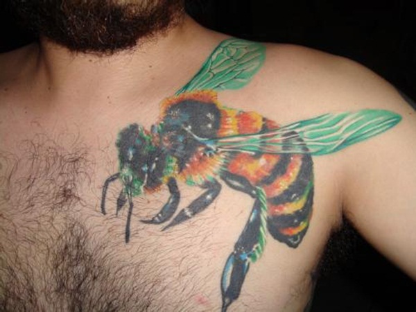 Bee tattoo designs (34)