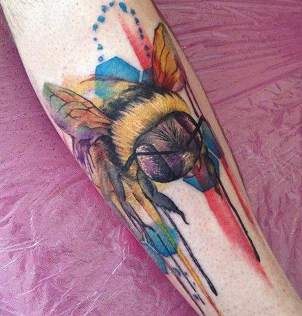 Bee tattoo designs (9)