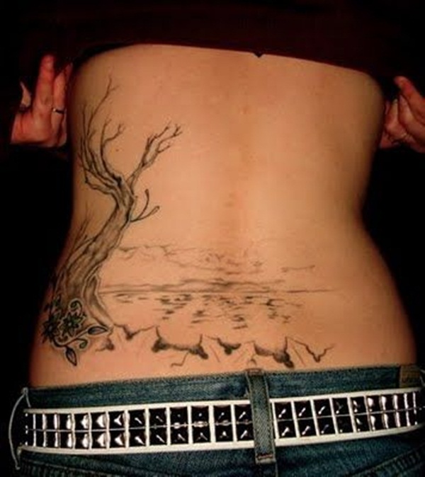 Sexy Lower Back Tattoo Designs For Girls (1)