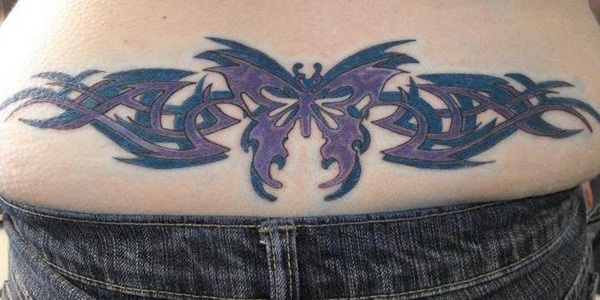 Sexy Lower Back Tattoo Designs For Girls (100)