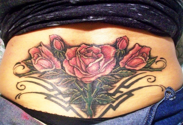 Sexy Lower Back Tattoo Designs For Girls (50)