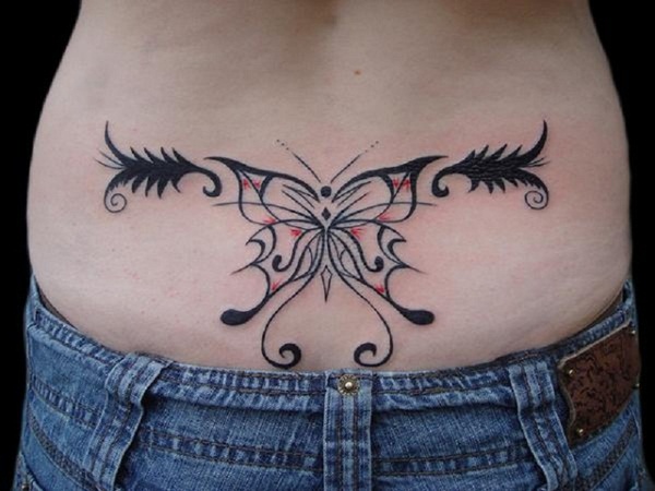 Sexy Lower Back Tattoo Designs For Girls (54)