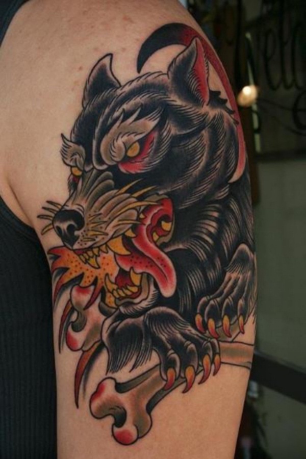 Wolf Tattoo Designs (13)