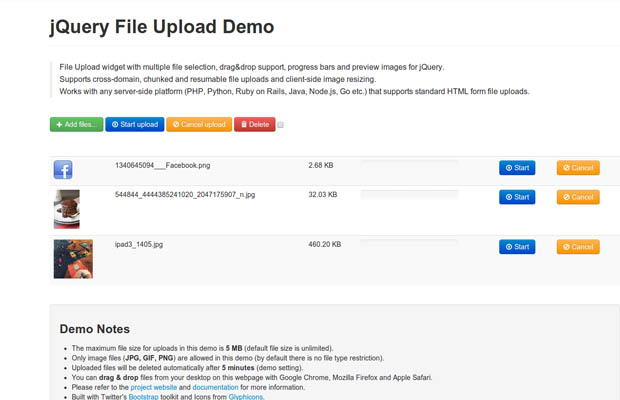 jQuery File Upload