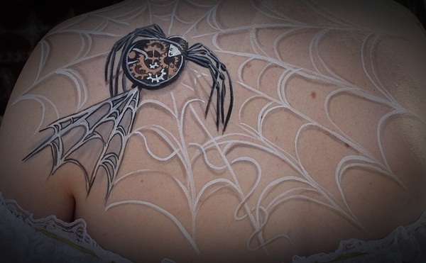 Amazing spider tattoos 18