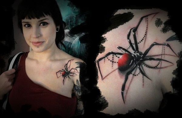 Amazing spider tattoos 23