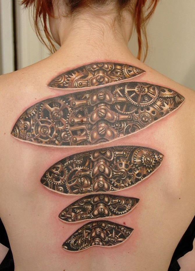 Bio mechanical Tattoo (20)