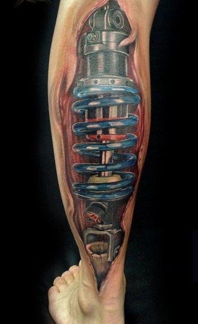 30 BioMechanical Tattoo Designs