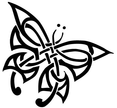 Celtic Butterfly Tattoos