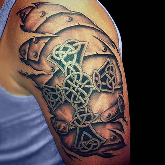 Cross Tattoo Designs (26)