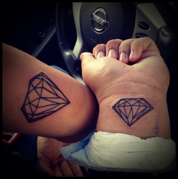 Diamond Tattoo Designs (1)