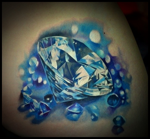 Diamond Tattoo Designs (11)