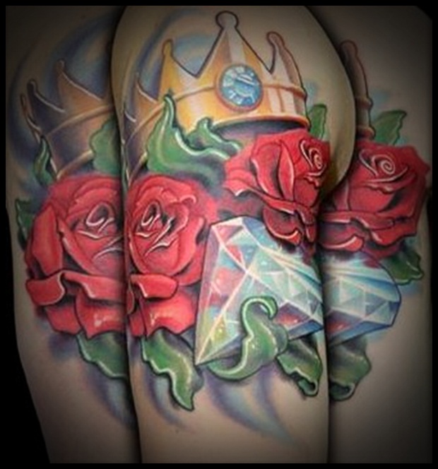 Diamond Tattoo Designs (19)