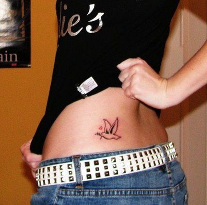 Dove Tattoo Designs For Girls (11)