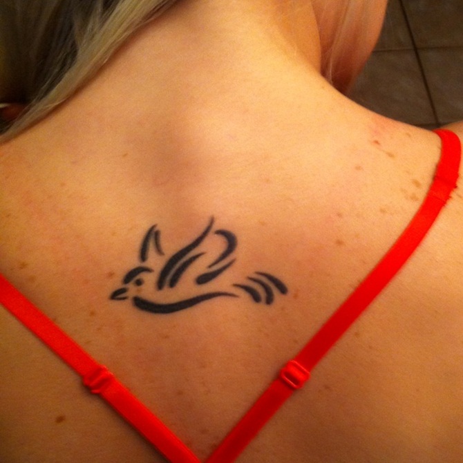 Dove Tattoo Designs For Girls (15)