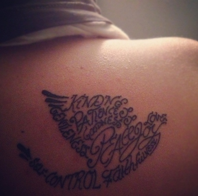 Dove Tattoo Designs For Girls (18)