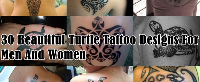 30 Beautiful Turtle Tattoo Designs For Men And Women