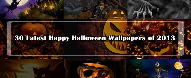30 Latest Happy Halloween Wallpapers of 2013
