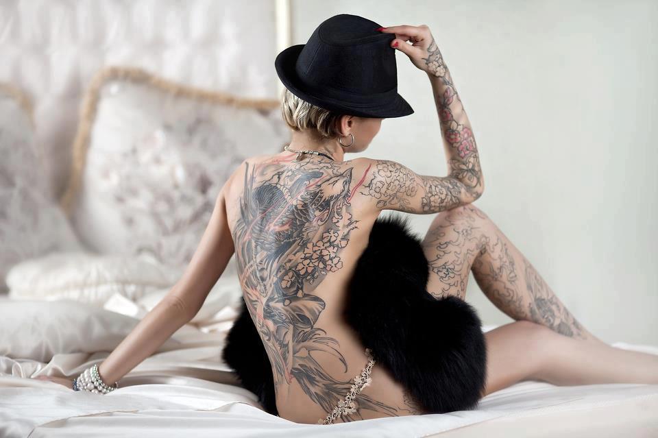 3D Back Tattoos for Women