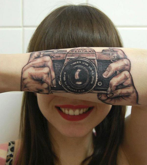 Awesome 3D tattoo Design Art