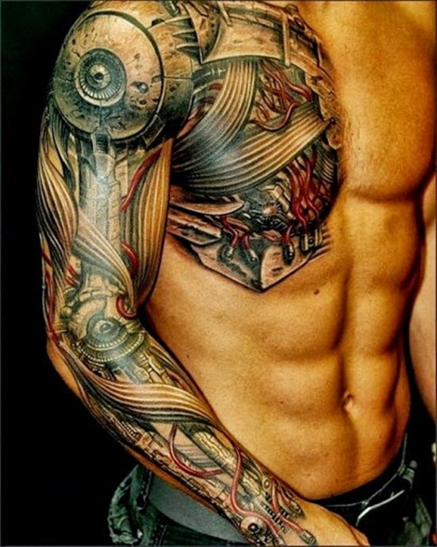Chest Tattoo Designs For Men And Women (12)