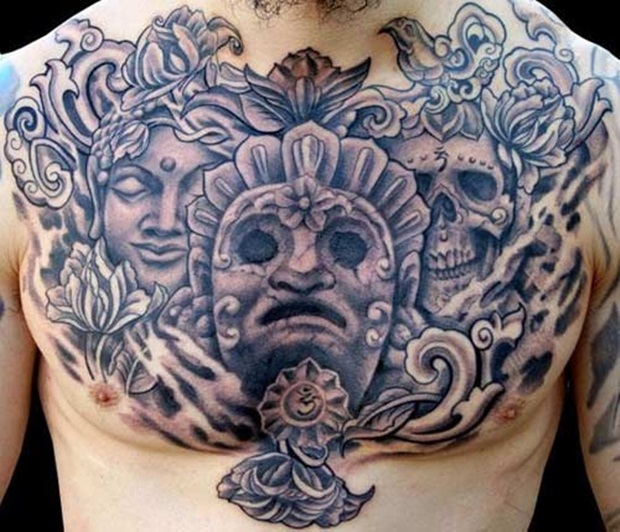 Chest Tattoo Designs For Men And Women (3)