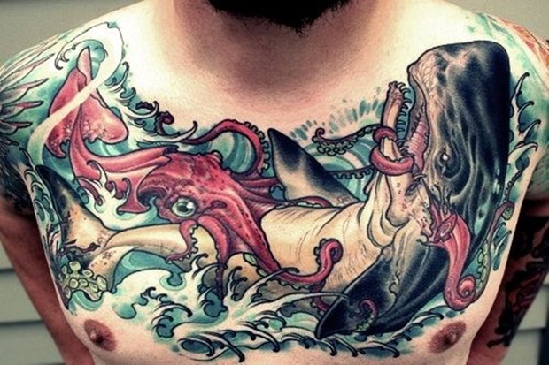 Chest Tattoo Designs For Men And Women (4)