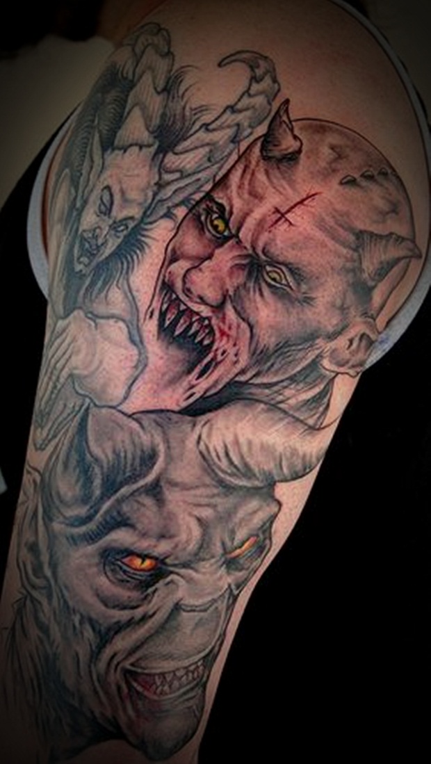 Devil tattoo (2)