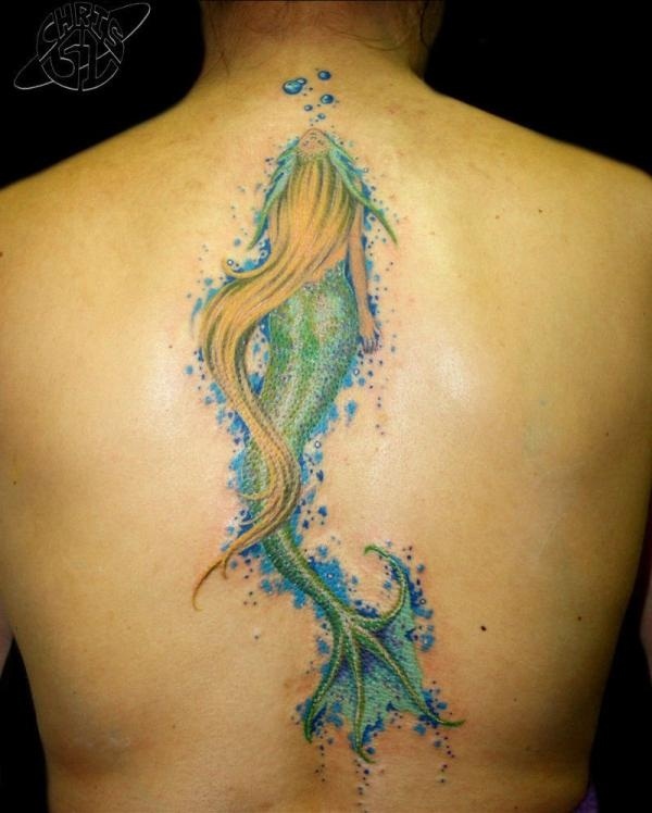 Mermaid Tattoo (14)