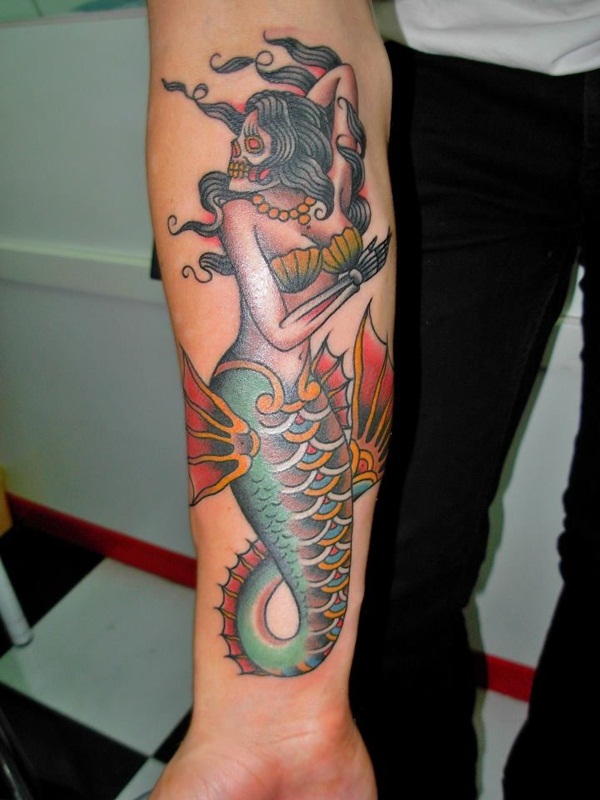 Mermaid Tattoo (25)