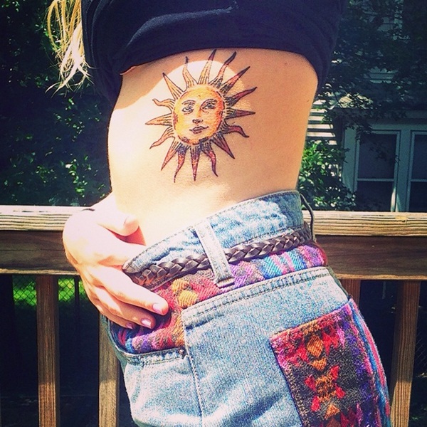 Sun Tattoo Designs (10)